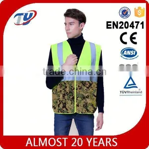 Cheap Camo Safety Vest thumbnail-1