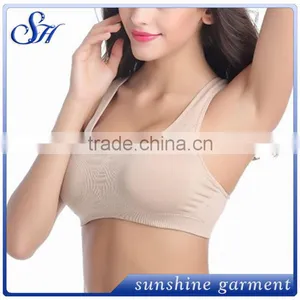 Custom Made Ladies Padded Yoga Bra Tops Sexy Yoga Tops thumbnail-6