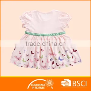 Factory Price Baby Party Dress Fluffy Bowknot Dresses thumbnail-2