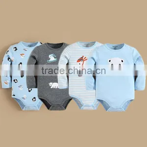 2015 Baby Clothing Cotton Baby Bodysuit Boy Romper Set thumbnail-1