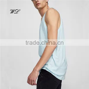 China Suplier Man Blank Tank Top Summer Vest Men's Fashion Tops thumbnail-1