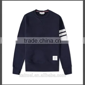 Eco-friendly Quick Dry Hot Design Factory Produced Best-selling High Quality Mens Crewneck Sweatshirt CVC(80/20) thumbnail-2