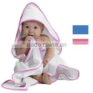 OEM Service Custom 100% Cotton Baby Hooded Towel thumbnail-1