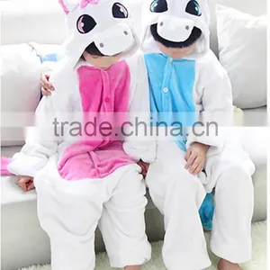 Fall Clothes Flannel Animal Pajamas Cartoon Winter Children Cosplay Costumes Kids One Piece Clothes Halloween Costume Collection thumbnail-6