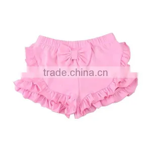 Toddler Bubble Summer Shorts Sew Sassy Baby Bloomer Children Cotton Clothing Seersucker Shorts Girls thumbnail-2