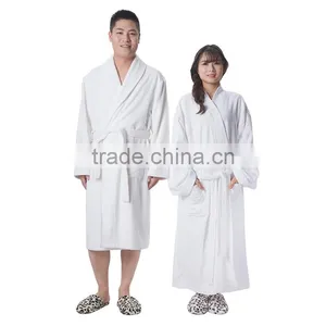 Couple Fashion SPA Robe Cheap Hotel Cotton Bathrobe thumbnail-1