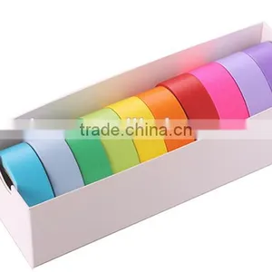 Solid Colorful Washi Deco Planner Tape thumbnail-3