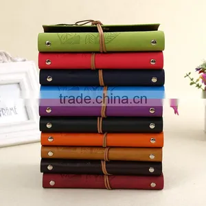 Retro Style A5 Size Planner Custom Loose Leaf Binding Organizer Agenda Office Notebook thumbnail-2