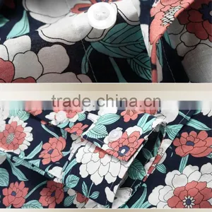 100%Cotton 2014 Latest Mens Casual Dress (Floral Fabric) thumbnail-3