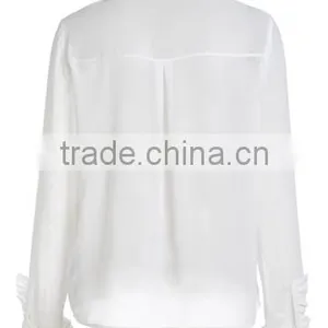 Latest Women Images of Chiffon Ladies Fancy Tops thumbnail-6