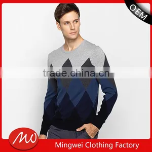 2017 Leisure Style Turtleneck Wool Pullover Sweater for Men With Low Prices thumbnail-1