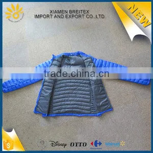 Top Sale Custom Waterproof Winter Light Weight Shiny Down Jacket thumbnail-4