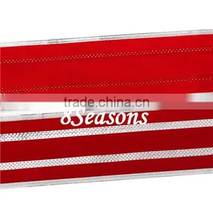 5 Yards Red Velvet Satin Ribbon For Christmas Decoration 6.3cm thumbnail-1