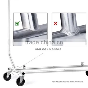 Portable Rolling Clothes Rack Closet thumbnail-5
