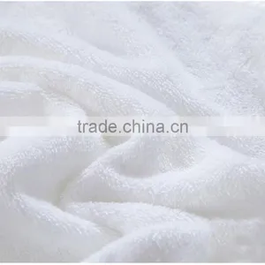 100% Cotton Woven 21S Yarn White Color Hotel Towels thumbnail-5