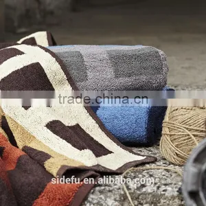Good Quality Super Soft 100% Cotton Yarn Dyed Terry Bath Towel thumbnail-1