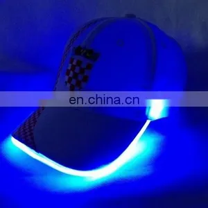 China Supplier Led Light Caps With Led Light Bar Flat Embroidery Design For Full Cap Wholesale thumbnail-2