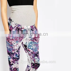 New Fashion Casual Floral Printed Women's Harem Pants Wholesale thumbnail-4