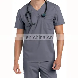 Professional Manufacture Doctor Scrub Nursing Gown thumbnail-1