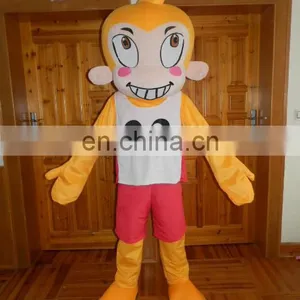 Promotional Frog Customized Advertising Sport Monkey Costume for Adult Wearing thumbnail-2