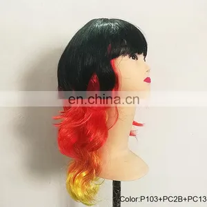Germany Fan's Party Wigs P-W213 thumbnail-2