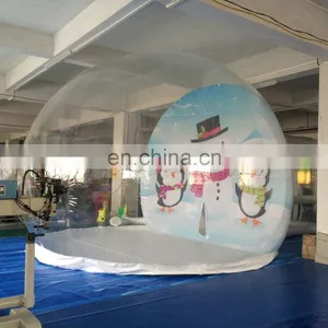 Guangzhou Christmas Inflatable Human Size Snow Globe thumbnail-1