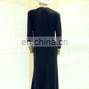 2016 Simple Kaftan Designer Muslim Abaya Dress thumbnail-3
