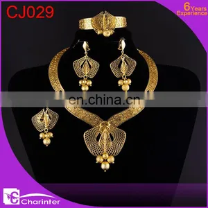 Free Shipping Big Fashion Jewelry Set/dubai Gold Jewelry Set / Rani Haar Jewelry Set thumbnail-1