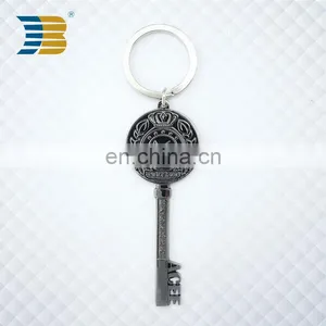 Key Shaped 3d Metal Keychain thumbnail-3