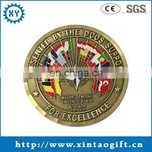 Factory Direct Sale Custom Souvenir Blank Brass Metal Coin thumbnail-1
