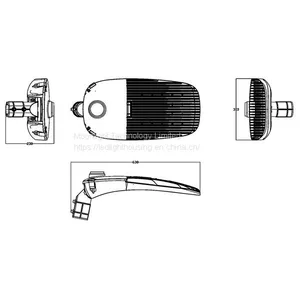 LED Street Light Housing MLT-SLH-DM-II thumbnail-2