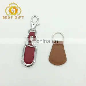 Custom High Quality Bulk PU Leather Keychain For Gifts thumbnail-2