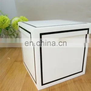 Wholesale Custom Color One Hole Acrylic Flower Box thumbnail-3