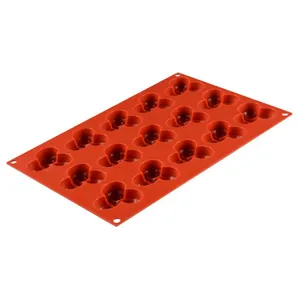 Free Sample Food Grade Heat Resistant Nontoxic Silicone Cake Mold Baking Mousse Pudding Mold Tool Fingertip thumbnail-2