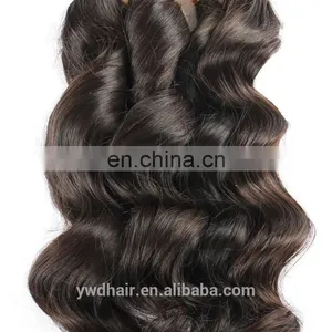 Unprocessed 8A Wholesale Indian Virgin Hair Full Cuticle Ponytail Bulk Hair Deep Wave Human Hair For Braiding Paypal Accept thumbnail-6