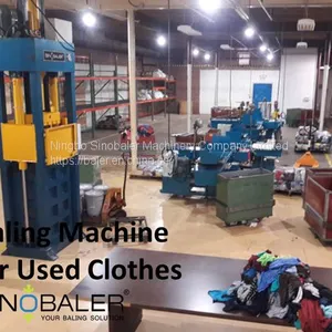 Baling Machine For Used Clothing thumbnail-1