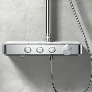New Shower Sets IT-H011 Thermostatic Shower Panel With Bracket Foshan Factory Wholesale thumbnail-3