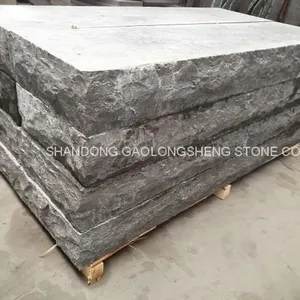 Blue Limestone Flaggings Steps, China Blue Limestone, Grey Blue Limestone Wall Coverings Claddings,blue Limestone Worktops thumbnail-3