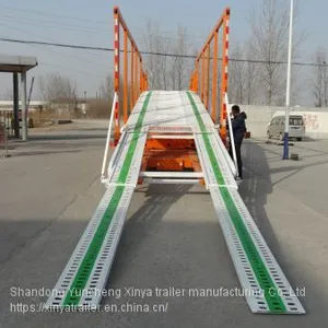 China Factory Rack Card Holders Car Carrier Truck Semi Trailer 10 Ton Wrecker Towing Truck thumbnail-3