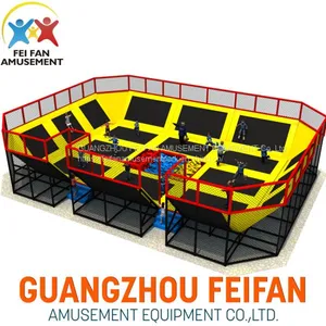 Large Safety Net Indoor House Trampoline Park Prices for Kid thumbnail-2