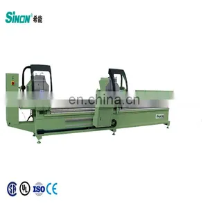 Double Head Aluminum Window and Door Corner Crimping Machine /Knieves Customized Aluminum Window Frame Combing Machine thumbnail-4