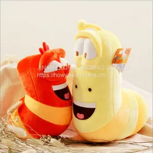 Hilarious Bug, Doll, Larva, Stinky, Slug, Funny, Small Yellow Caterpillar Plush Toy Manufacture thumbnail-2