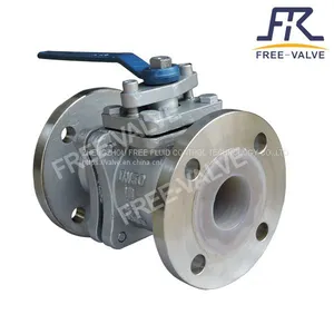 Fluorine Lined Flange Ball Valve thumbnail-1