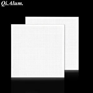 Metal Suspended Perforated Aluminum 600*600 Clip In Ceiling Tiles thumbnail-4