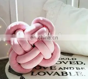 Hot Selling OEM Creative Pillow Knot Pillow Sofa Backrest Pillows thumbnail-2