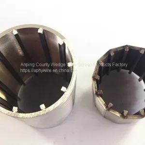 Perfect Round Water Well Screen Pipe, Wedge Wire Johnson Filter Tube thumbnail-2