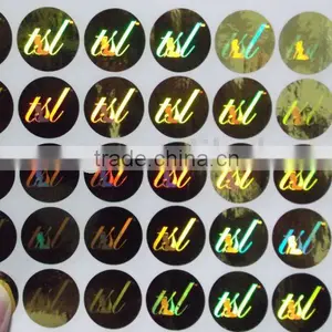 3D Hologram Label Roun Design Printint Logo 3d Hologram thumbnail-1