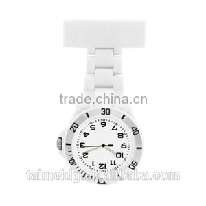 Round Face Rubber Fob Nurse Watch With Multiple Colors, Pin Nurse Watch, Plastic Nurse Watch Quality Choice thumbnail-6