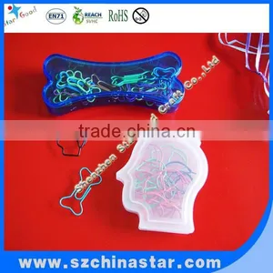 Safe Material PET Coated Iron Wire Paper Clip Put in PP Box Packing thumbnail-5