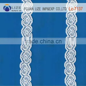 Lace Product Type Embroidery Elastance Lace Trim thumbnail-1